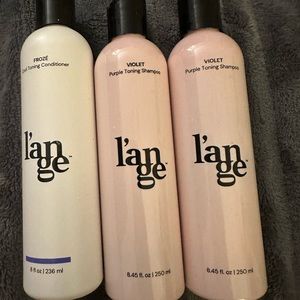 Lange Toning Shampoo and Conditioners